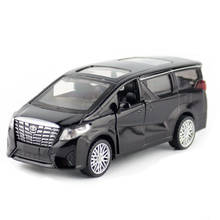 Toyota alfanard mpv carro de brinquedo fundido, coleção de carrinhos de brinquedo para crianças v232 2024 - compre barato