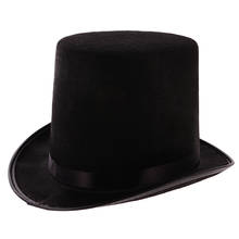 Magician Funny Black Top Hats for Women & Men - Magician Dress Up Hats Party Supplies 2024 - buy cheap