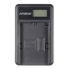 Andoer-cargador de energía LED portátil con 2 uds., baterías de LP-E6 de 1830mAh para videocámara Digital Canon EOS 6D 7D 70D 60D 5D SLR 2024 - compra barato