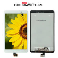 Pantalla LCD para Huawei MediaPad T1-823L, piezas de montaje de Panel de vidrio de T1-821W, T1-821L, T1-821, Digitalizador de pantalla táctil 2024 - compra barato