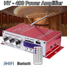 Hy-400 Hi-Fi Car Stereo Amplifier Radio Mp3 Speaker Control Power For Auto Display FM Remote Lcd Player Motorcycle With D0A4 2024 - buy cheap