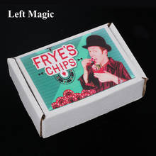 Fry's chips (dvd e truques) por charlie frye close-up magia truque diversão ilusão mentalismo magia adereços ferramentas 2024 - compre barato