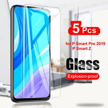 Protector de pantalla de vidrio templado para teléfono móvil Huawei, película protectora frontal para teléfono Huawei P Smart Pro 2019, 9H, 5 unidades 2024 - compra barato