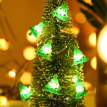 Luzes de led natalinas 2m e 20 cordas, iluminação decorativa de natal para casa, quarto e jardim 2024 - compre barato