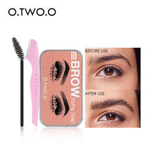 O.TW O.O-jabón para cejas, cera con recortador, esponjoso, pomada de Gel para cejas, maquillaje de estilo, jabón para esculpir cejas, 9137 2024 - compra barato