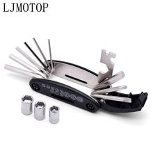 Multifunction Motorcycles Tool Repairing Set Folding Wrench Ferramentas For SUZUKI RMZ250 RMZ450 DRZ400SM RMZ 250 450 DRZ 400 SM 2024 - buy cheap