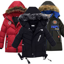 Жакет для маленьких мальчиков осенне-зимняя куртка для мальчиков; Детская куртка; Детский Теплая верхняя одежда с капюшоном пальто для мальчиков и девочек одежда От 2 до 5 лет 2024 - купить недорого