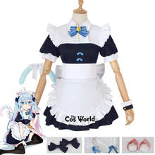 Virtual YouTuber Vtuber Kagura Nana Cat Maid vestido, uniforme, disfraz de Cosplay 2024 - compra barato