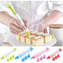 Pastry Icing Pen Cake Tools Piping Bag Nozzle Tips Fondant Cake Cookie Ice Cream Syringe Muffin Dessert Decorator 2024 - buy cheap