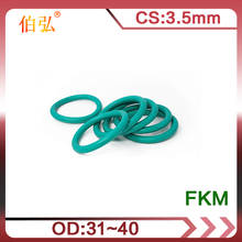 Fluororubber O-Ring 5PCS/lot FKM Sealing CS 3.5mm OD31/32/33/34/35/36/37/38/39/40mm O-Ring Seal Gasket Ring 2024 - buy cheap