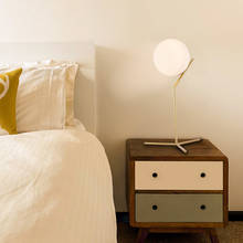 Скандинавская светодиодная кристаллическая настольная лампа со стрекозой, прикроватный светильник с перьями, яркая Настольная лампа для спальни, столовой 2024 - купить недорого