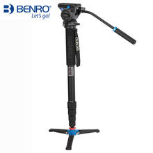 Kit de monopié deportivo Benro A49TDS4 para avistamiento de aves, juego de trípode para cámara de vídeo DSLR, soporte de marco, venta al por mayor, DHL pro 2024 - compra barato