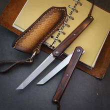 Cuchillo plegable M390 de Austria, herramienta EDC portátil con mango de hierro para acampar, de bolsillo, para supervivencia al aire libre 2024 - compra barato