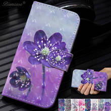Flower Wallet Case For Huawei P9 Lite 2017 Mate 10 Lite 20 Honor 9S P20 P30 Pro P Smart Plus Y6P Y5P PU Leather Flip Cover Coque 2024 - buy cheap