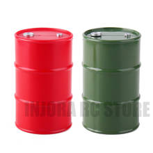Tambor de aceite de plástico para coche teledirigido 1/10, piezas de decoración Axial SCX10 90046 D90 D110 TF2 TAMIYA CC01, color rojo/verde, 1 unidad 2024 - compra barato