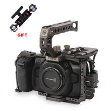 Tilta BMPCC 4K 6k Camera Cage TA-T01-B-G Full Cage SSD Drive Holder Top Handle for blackmagic 4K 6K Camera(Tilta Gray) 2024 - buy cheap