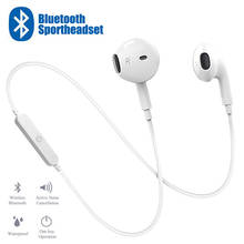 Wireless Earphones Music Earbuds Sport Neckband Headset Handsfree Bluetooth Earpieces Stereo Headphones with Mic For Smartphones 2024 - buy cheap