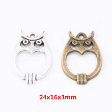 140 pieces of retro Owl pendant zinc alloy pendant DIY European style jewelry making 7777 2024 - buy cheap