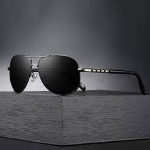 New Men's Polarized Sunglasses Retro Metal Toad Mirror  for Men 2024 - купить недорого