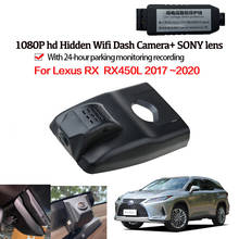 Car Wifi DVR Driving Video Recorder Dash camera For Lexus RX  RX450L 2017 ~2020 Night vision full hd 1080p 2024 - buy cheap