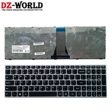 Nova prata Original USI Inglês teclado Do Laptop para Lenovo E51-35 80 30 B70-80 B71-80 Z50-70 75 80 Z51-70 Z70-80 series 2024 - compre barato