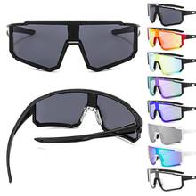 Óculos de sol polarizado masculino para ciclismo, estrada, mountain bike, bicicleta, equitação, proteção, 1 lente 2024 - compre barato