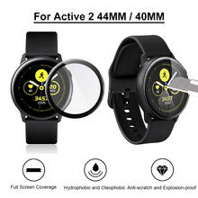3D Curved Soft Clear Full Edge Cover Protective Film for Samsung Galaxy Watch Active2 44/40MM Screen Protector Guard (Not Glass) 2024 - buy cheap