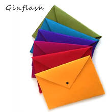 Ginflash-Bolsa de documentos A4 de gran capacidad, maletín de negocios, archivador de fieltro químico Simple, 1 ud. 2024 - compra barato