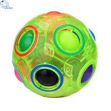 Neo cubo mágico arco-íris velocidade quebra-cabeça bola de futebol brinquedos educativos aprendizagem para crianças adulto crianças brinquedos alta qualidade 2024 - compre barato