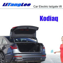 LiTangLee-elevador eléctrico para puerta trasera de coche, sistema de asistencia para puerta trasera y maletero, para Skoda Kodiaq 2016 ~ 2020, Control remoto 2024 - compra barato