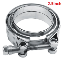 Baixo preço ss304 v-band braçadeira de aço inoxidável m/f 3 v banda turbo escape downpipe profissional moda portátil alta qualidade 2024 - compre barato