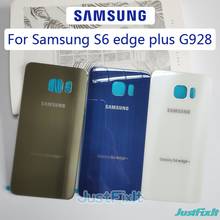 Cubierta trasera de la batería para SAMSUNG Galaxy S6 + S6 edge plus G928 G928F, carcasa de cristal para puerta trasera, reemplazo de la batería 2024 - compra barato