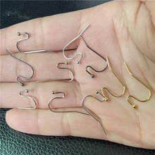 Junkang 200 pçs ganchos de orelha diy brincos fazendo jóias cobre para presentes femininos acessórios artesanais brincos simples várias cores 2024 - compre barato