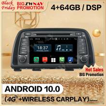 128G Carplay 2 Din для Mazda CX-5 Atenza 2013, 2014, 2015, 2016, 2017, 2018, Android плеер, аудио радио, GPS навигация, головное устройство, авто стерео 2024 - купить недорого