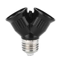 Extensor de Base de enchufe E27 a doble E27, convertidor de bombilla de lámpara en forma de Y, adaptador divisor, soporte LED 2024 - compra barato