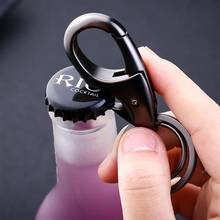 1PC Brief Metal Keychain Bottle Opener Keyring Key Bag Car Hanging Ornament Pendant Car Key Decoration 2024 - buy cheap