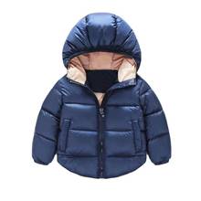 7-24months Winter Newborn Baby Snowsuit Clothing Cotton Girls Coats And Jackets Winter Baby Warm Overall Kids Outerwear Clothes 2024 - buy cheap