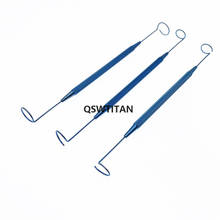 1pcs Titanium double ended pigtail probe ophthalmic eye surgical instruments High Quality 2024 - buy cheap