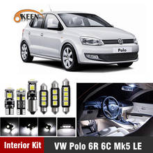 Светодиодные лампы для Volkswagen VW Polo 6R, 6C, Mk5 2009-2018, 12 шт. 2024 - купить недорого