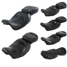 Motorcycle Rider Passenger Seat For Harley Touring CVO Street Glide Road King Electra Glide FLTRX 2009-2021 20 2024 - buy cheap
