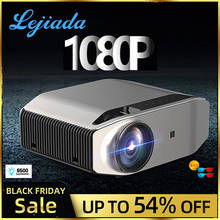 LEJIADA-proyector de vídeo 3D Full HD YG620 LED, 1920x1080P, WiFi inalámbrico, multipantalla, altavoz incorporado 2024 - compra barato