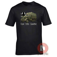 WW2 German Military Blitz Maultier Truck Tank T-Shirt Summer Cotton Short Sleeve O-Neck Men's T Shirt New S-3XL 2024 - buy cheap