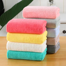 Toallas de microfibra absorbentes para secado de manos, paño de lavado de cara para baño, 10 colores, 32x72cm, 1 unidad 2024 - compra barato