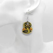 Snake-Shaped Hanging Party Personality Cobra Pendant Earrings Female Punk Fashion Jewelry Gift 2024 - buy cheap