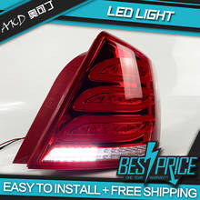 AKD tuning cars Tail lights For Buick Opel Excelle 2003 Taillights LED DRL Running lights Fog lights angel eyes Rear parking 2024 - buy cheap