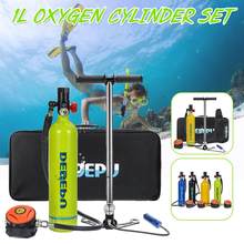 Mini tanques de garrafa de oxigênio cilindro de oxigênio sistema de mergulho subaquático equipamento de natação tanque de ar 2024 - compre barato