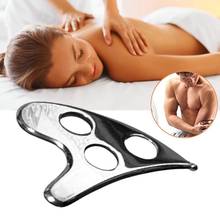 Steel Board Massager Scraper Physical Muscle Therapy Body Health SPA Meridian Loose Massage X9E5 2024 - buy cheap