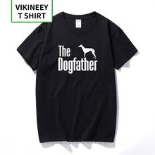 Dogfather Грейхаунд, футболки высокого качества, мужские футболки с принтом, хлопковая футболка с короткими рукавами летний топ camisetas hombre 2024 - купить недорого
