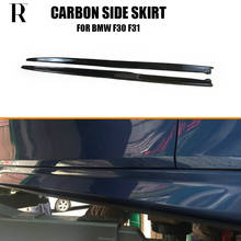 MP Style Carbon Fiber Side Skirt Extensions for BMW F30 F31 316 318 320 328 330 334 340 with M Package 12-19 2024 - buy cheap