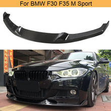 Parachoques delantero de fibra de carbono para coche, alerón para BMW Serie 3, F30, F35, M Sport, 2012 - 2018 2024 - compra barato